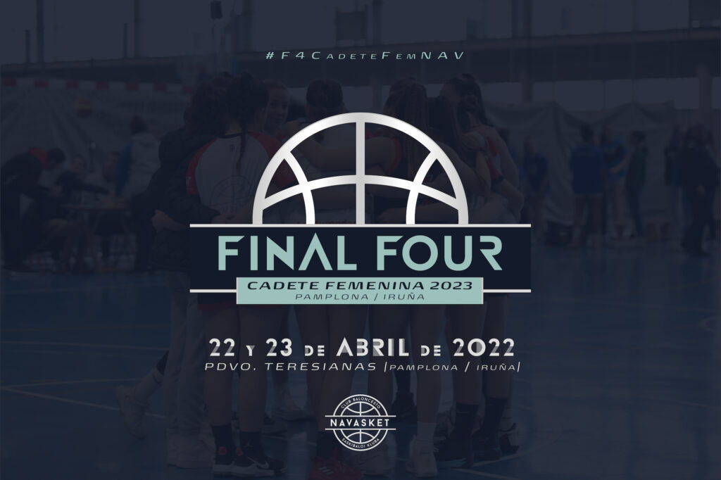 #F4CadeteFemNAV | Logo Final Four Cadete Femenina 2023