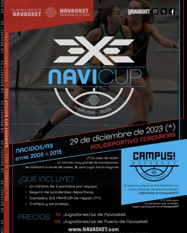 3x3 NAVICUP | Torneo Navasket 3x3 Navicup 2023