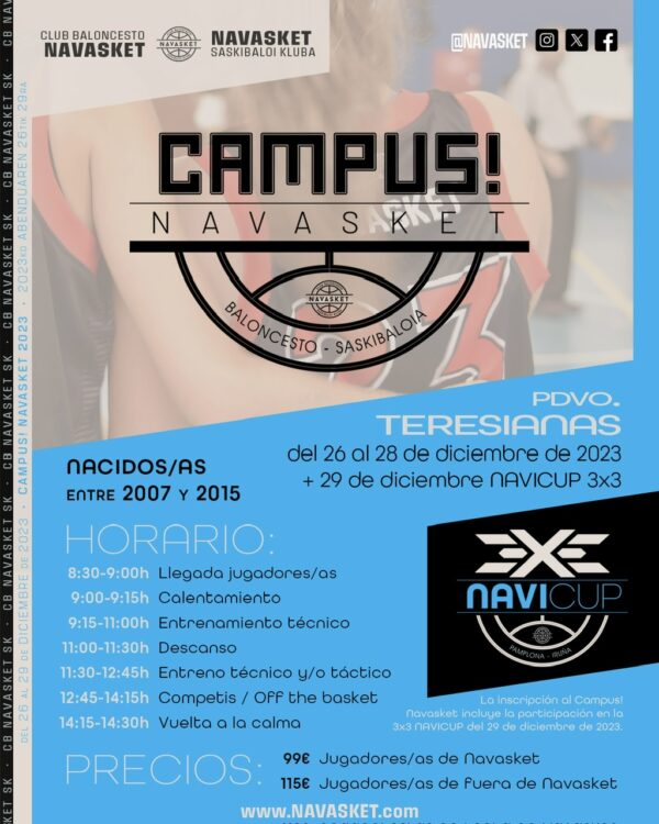 CAMPUS NAVASKET | Campus de Navidad 2023