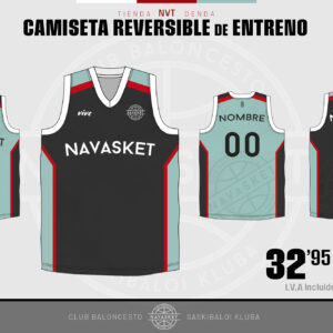 TIENDA | Camiseta reversible de entreno Navasket