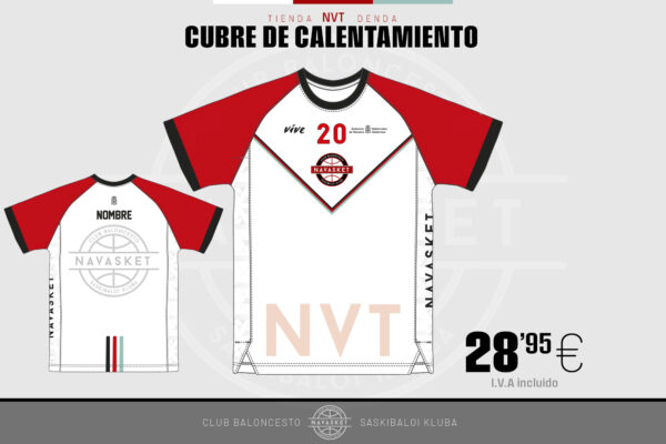 TIENDA | Cubre de calentamiento Navasket