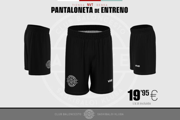 TIENDA | Pantaloneta de entreno Navasket