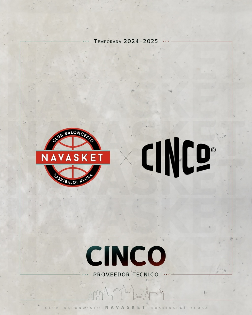 #PatrocinadoresNVT | CINCO Clipboards (temp. 2024-2025)