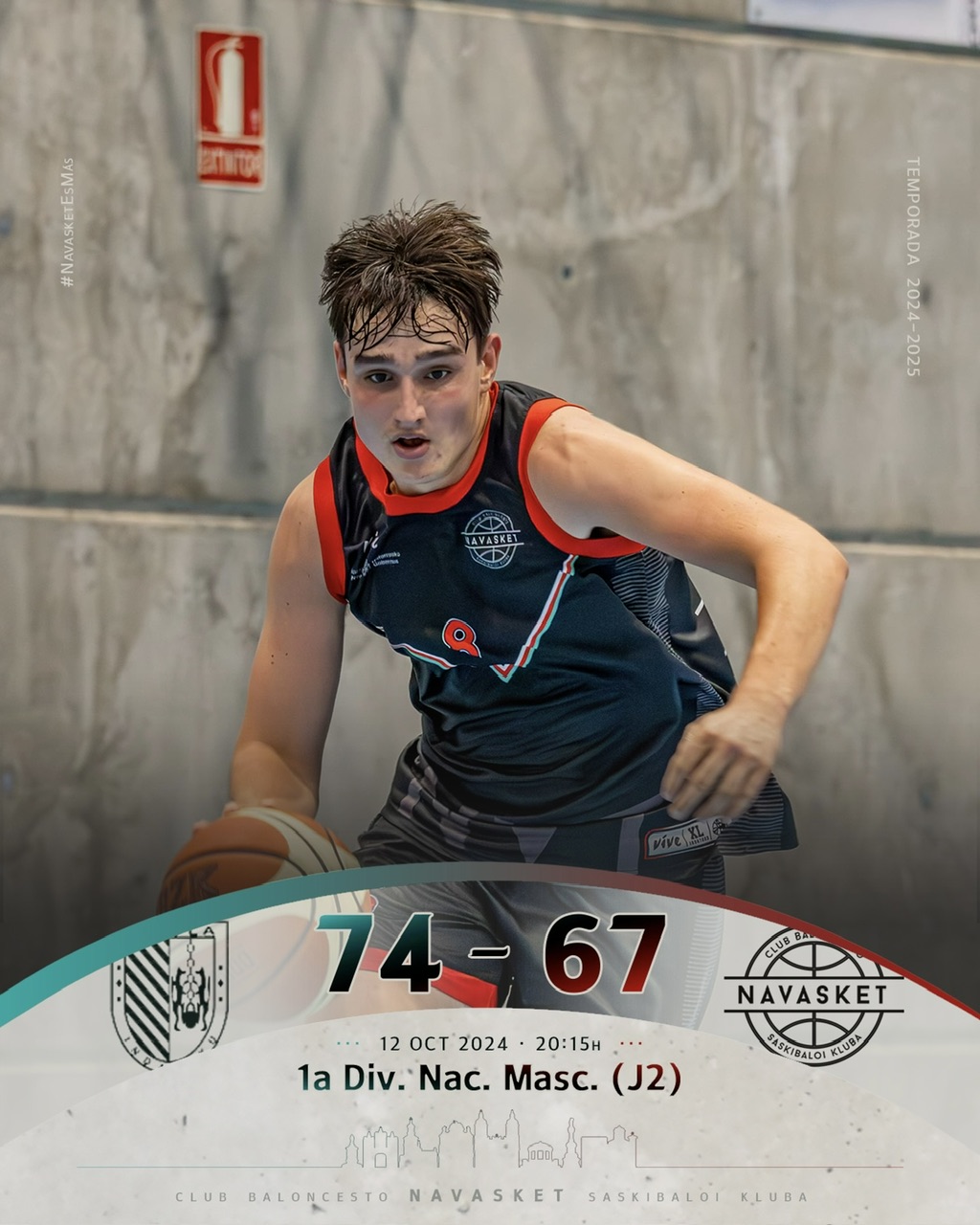 1ªMASC (j2) | Universidad Deusto Loiola Indautxu 74-67 Navasket 1DM