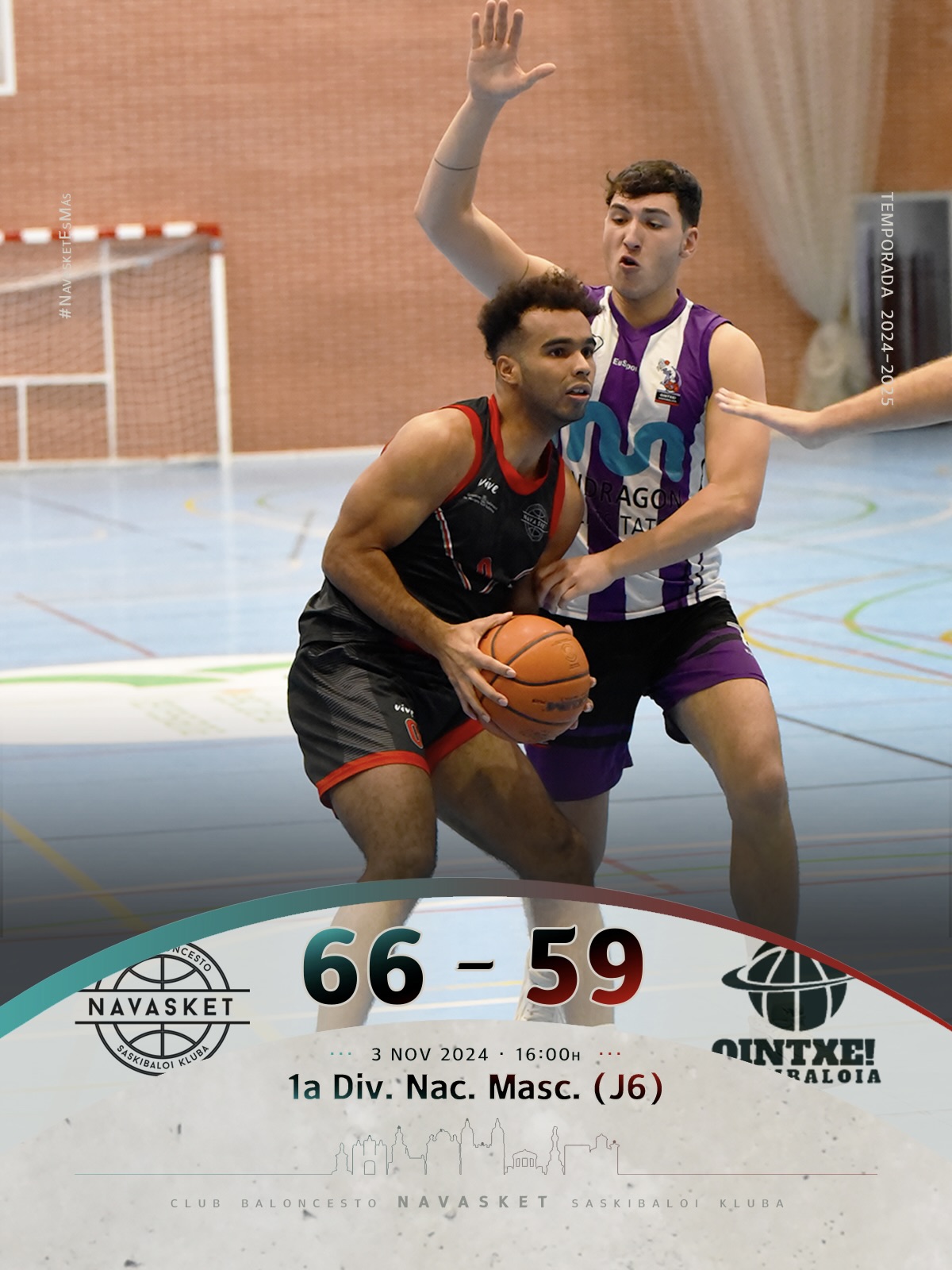 1ªMASC (j5) | Navasket 1DM 66-59 Mondragon Unibertsitatea