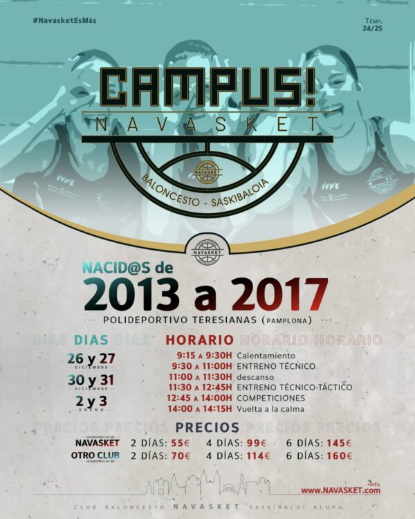 CAMPUS NAVASKET | Campus de Navidad 2024