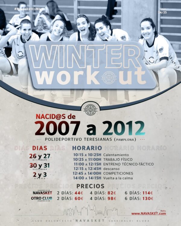 WINTER WORKOUT 2024 | Mejora tu técnica individual en Navidades