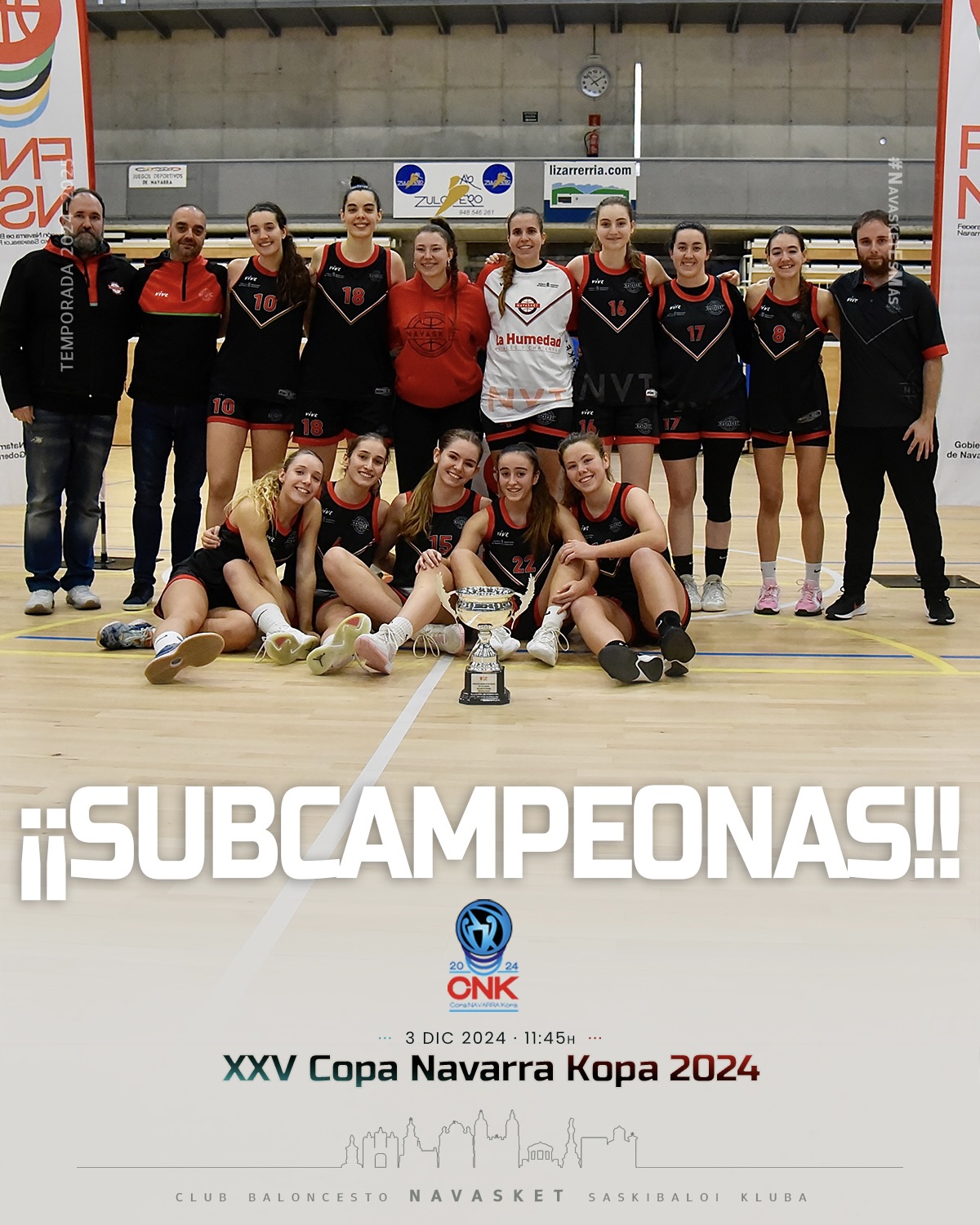 COPA NAVARRA KOPA 2024 | ¡¡Subcampeonas!!