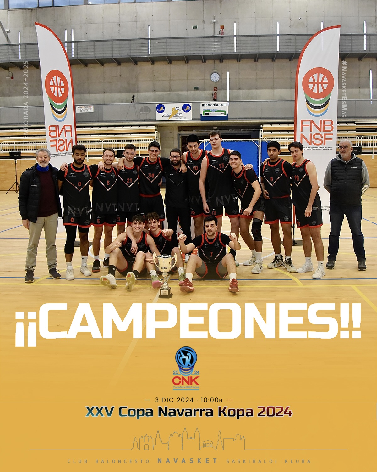 COPA NAVARRA KOPA 2024 | ¡¡Campeones!!