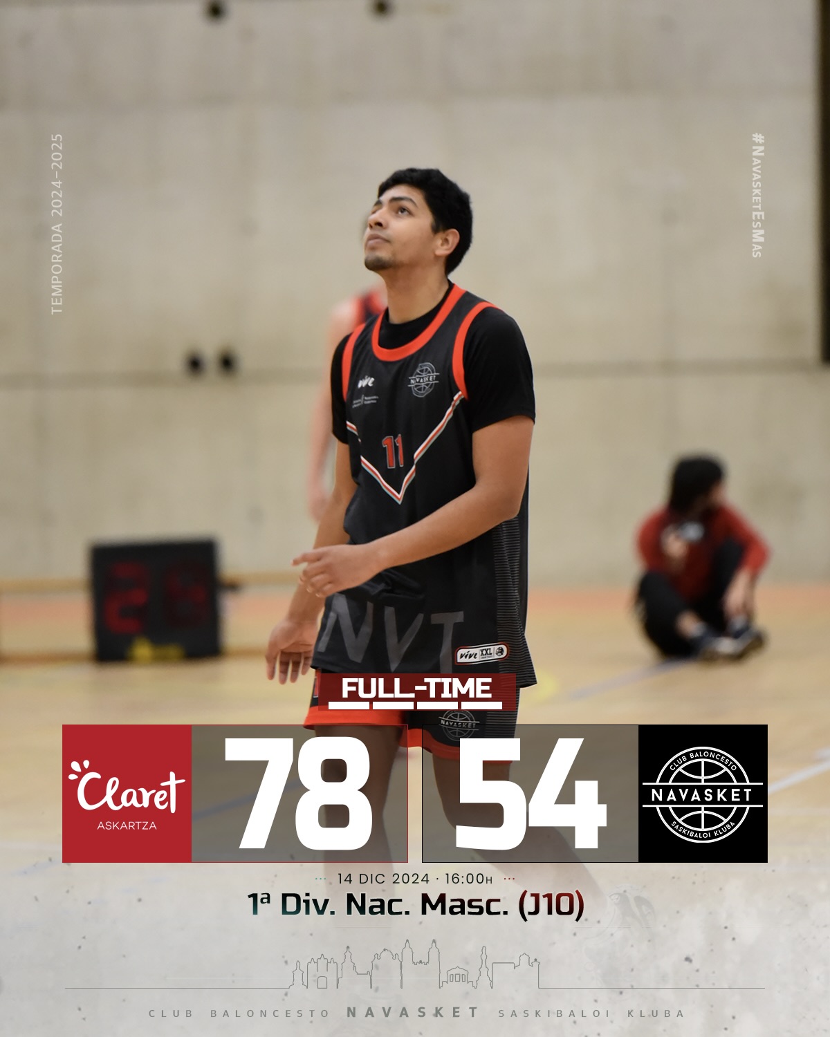 1ªMASC (j10) | Askartza Claret 78-54 Navasket 1DM