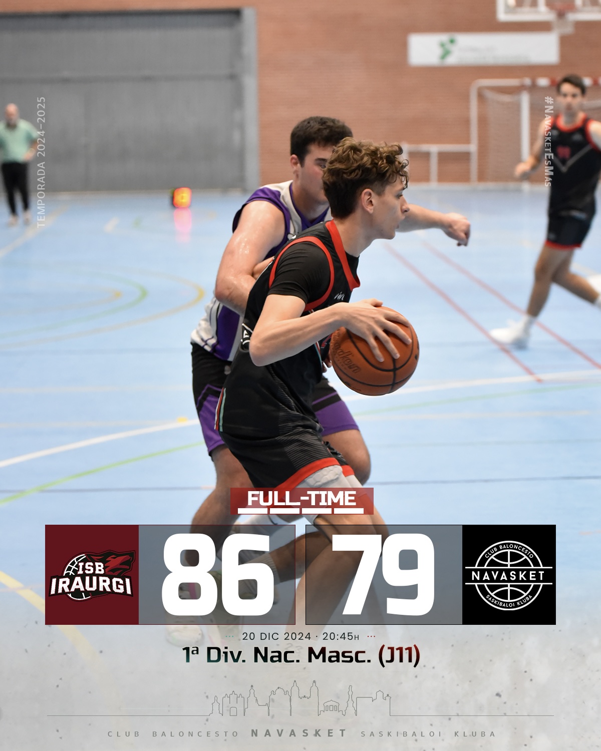 1ªMASC (j11) | Disdira Bitxitegia ISB 86-79 Navasket 1DM