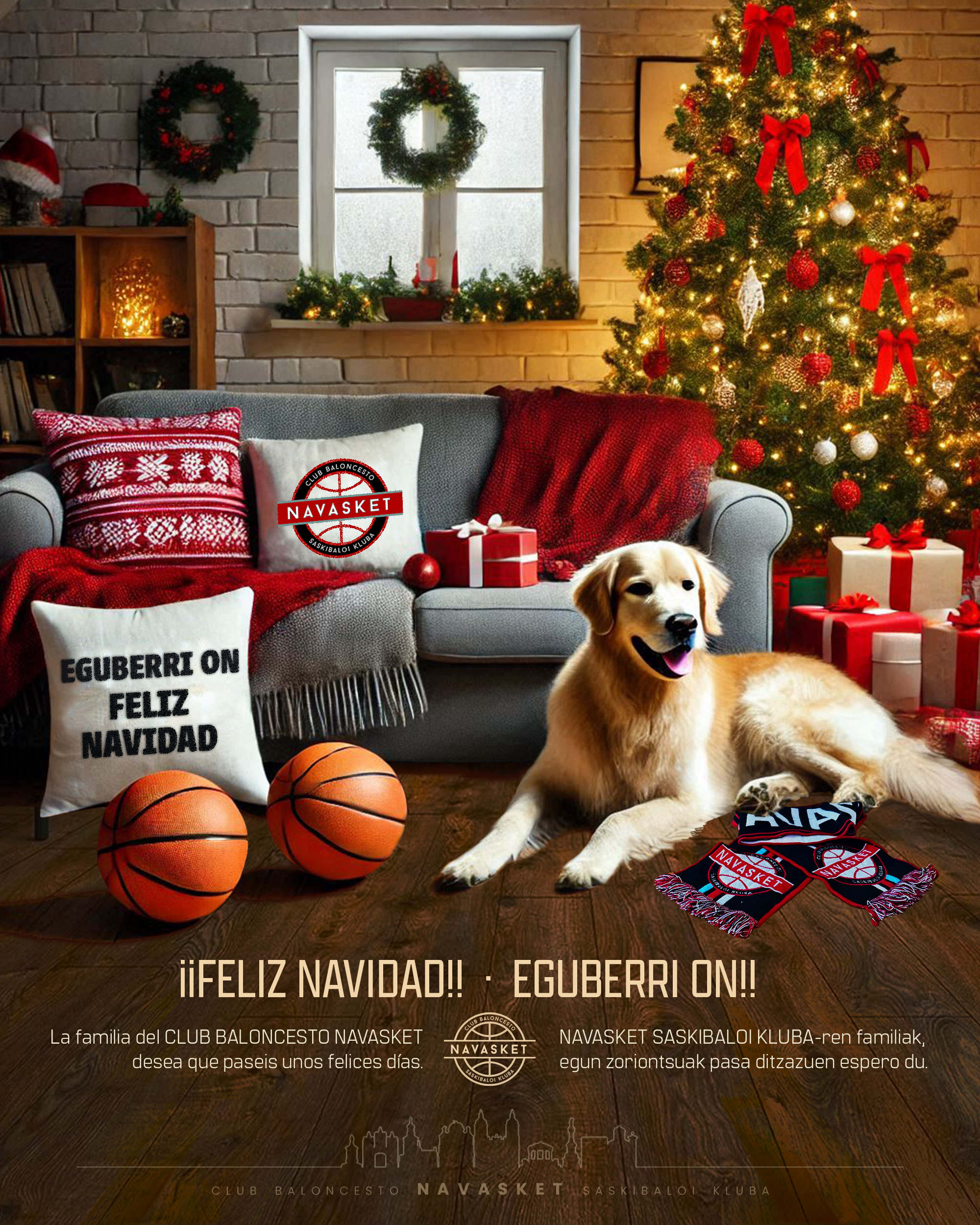 CB NAVASKET SK 2024-2025 | ¡¡Feliz Navidad!! Eguberri on!!