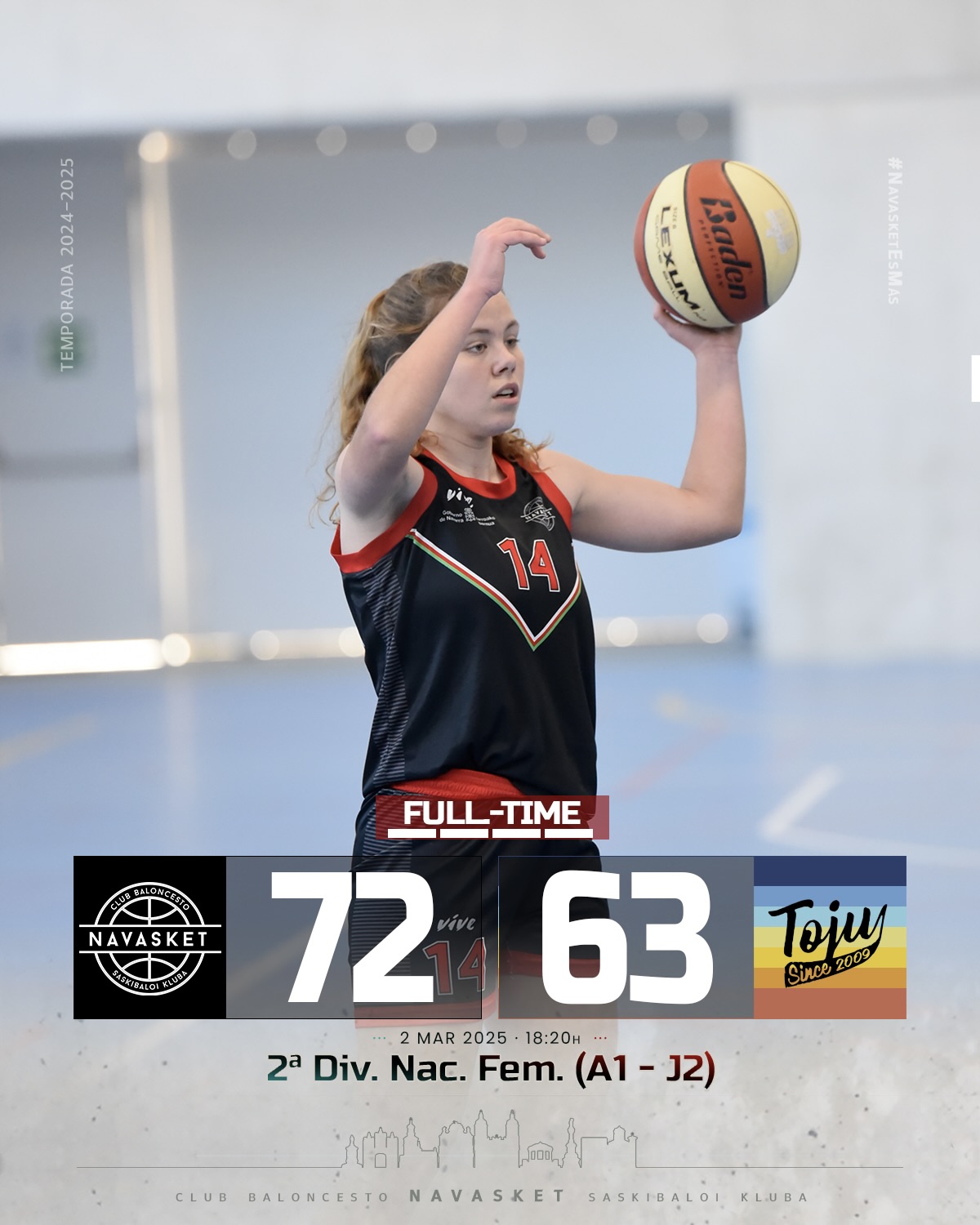 2ªFEM (A1 - j2) | Navasket 2DF 72-63 Alkivent Toju